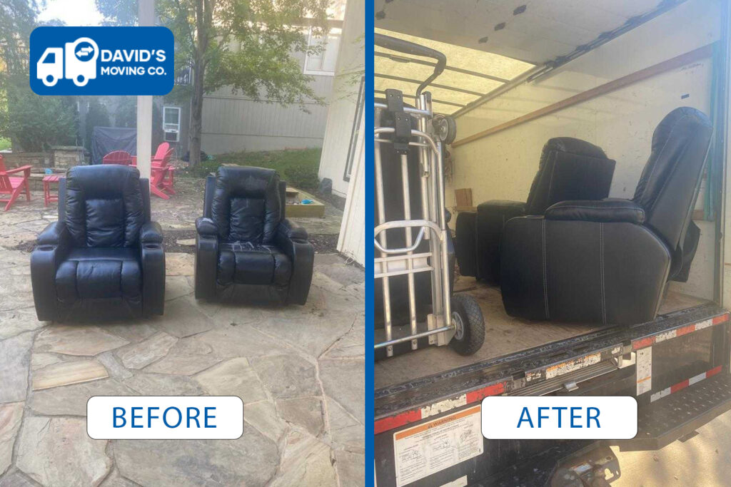 Before After moving services